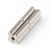 Neodymium Cylinder Magnet - D6.35mm x 20mm