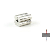 Neodymium Disc Magnet 6mm x 1.5mm N50