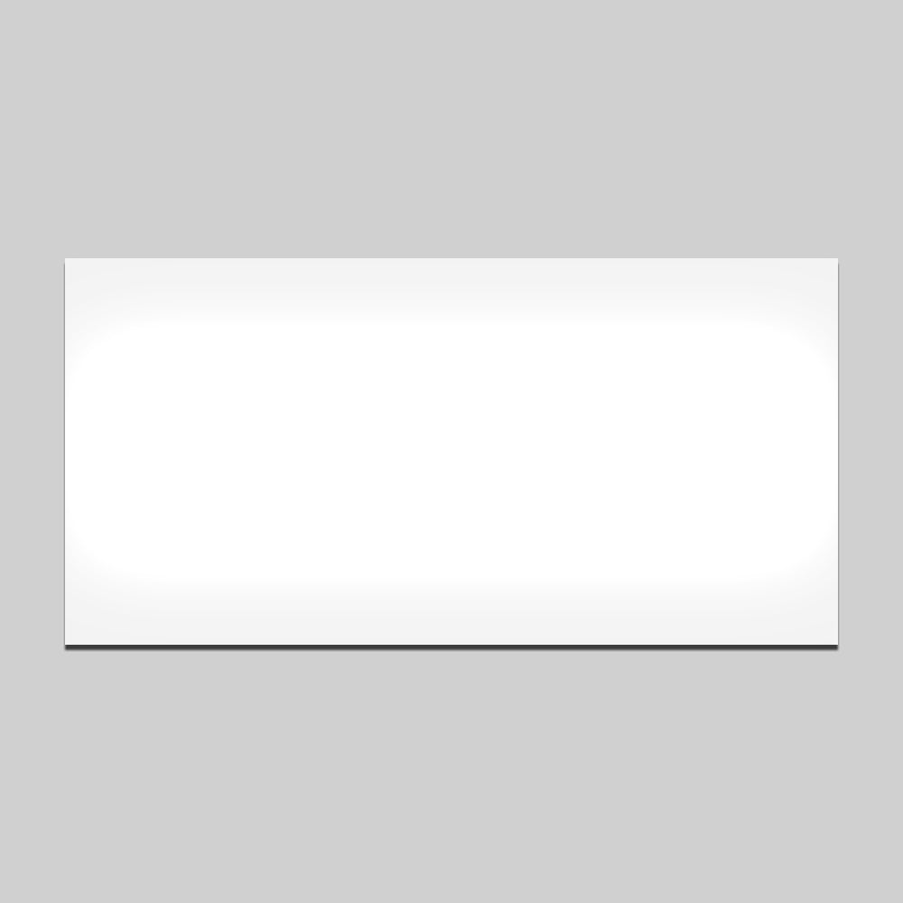 White Magnetic Label - 100mm x 50mm x 0.8mm (Non-Rewritable)