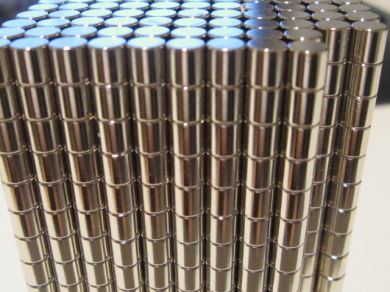 Neodymium Cylinder Magnet - 4mm x 5mm | N45