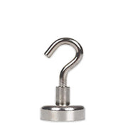 Neodymium Pot Magnet with Threaded Hook - D32mm x H47mm