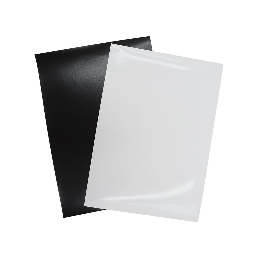 6" x 4" White Gloss Inkjet Printable Magnetic Photo Paper - 150mm x 100mm x 0.3mm (20 Pack)