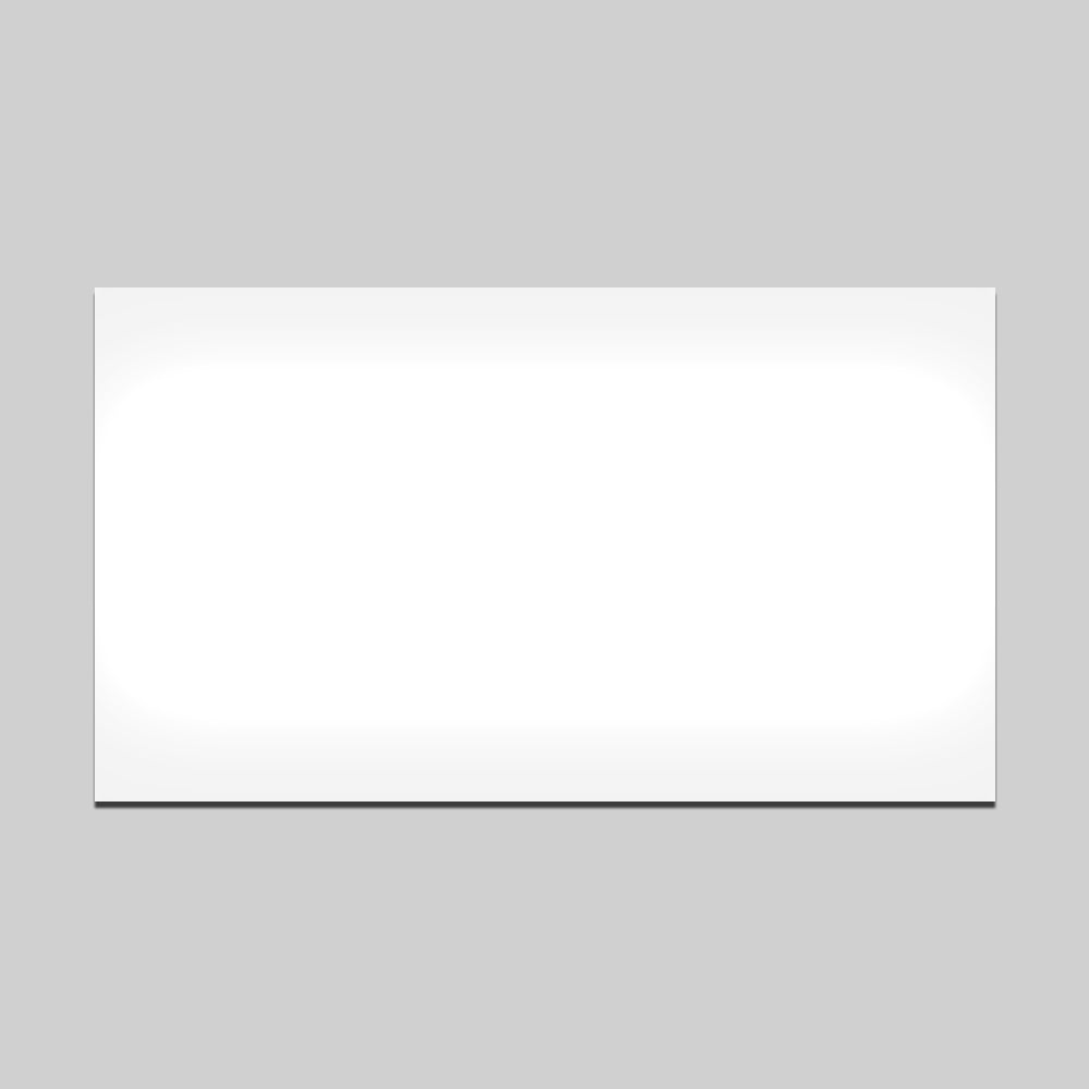 Rewritable White Magnetic Label - 70mm x 40mm x 0.8mm