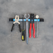 Magnetic Tool and Knife Rack with Detachable Wall Bracket | 12 inches