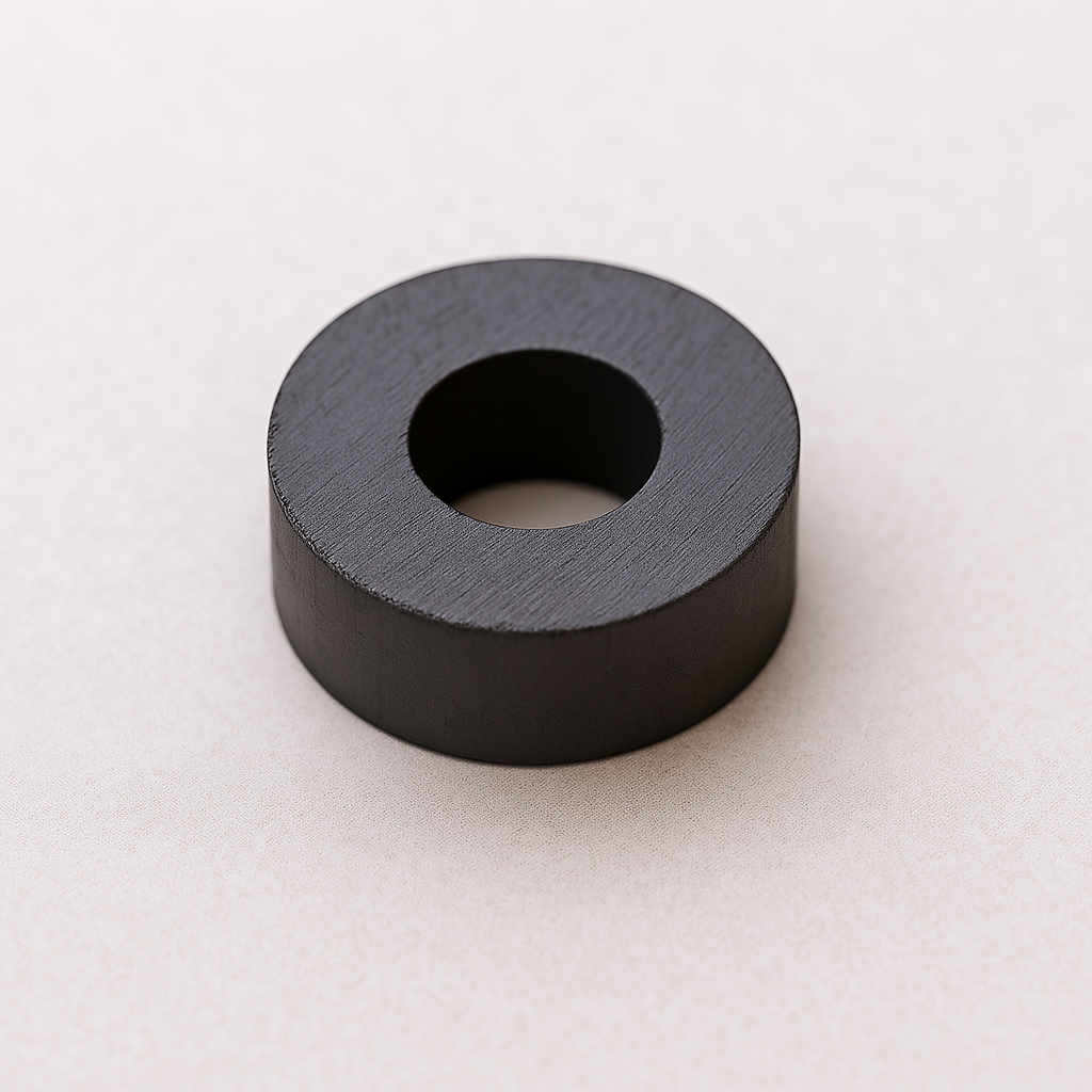 Ferrite Ring Magnet - OD13mm x ID3mm x 6mm