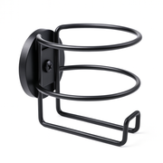 Magnetic Cup Holder | Rubber Coated Neodymium Pot Magnet - (D) 66mm x (BH) 8mm | 85mm Diameter Affixed Cup Holder