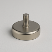 Neodymium Male Thread Pot Magnet - D25mm