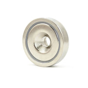 Neodymium Countersunk Pot Magnet - D48mm x 11.5mm