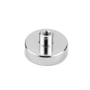 Neodymium Male Thread Pot Magnet D25mm