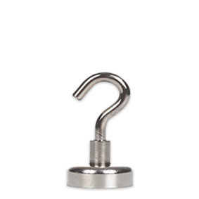 Neodymium Pot Magnet(Threaded Hook) - 25mm diameter x 42mm