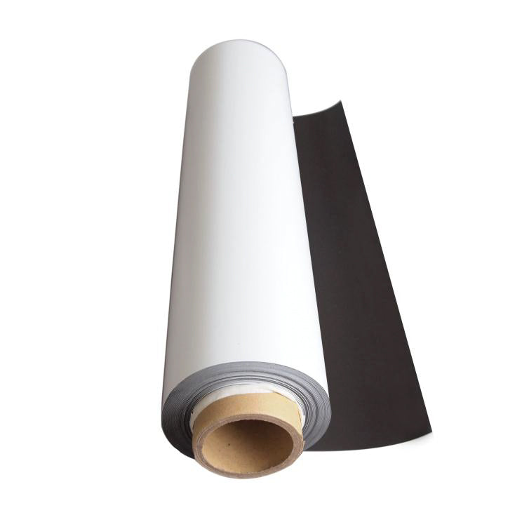 White Magnetic Sheeting - 620mm x 0.8mm (PER METRE)